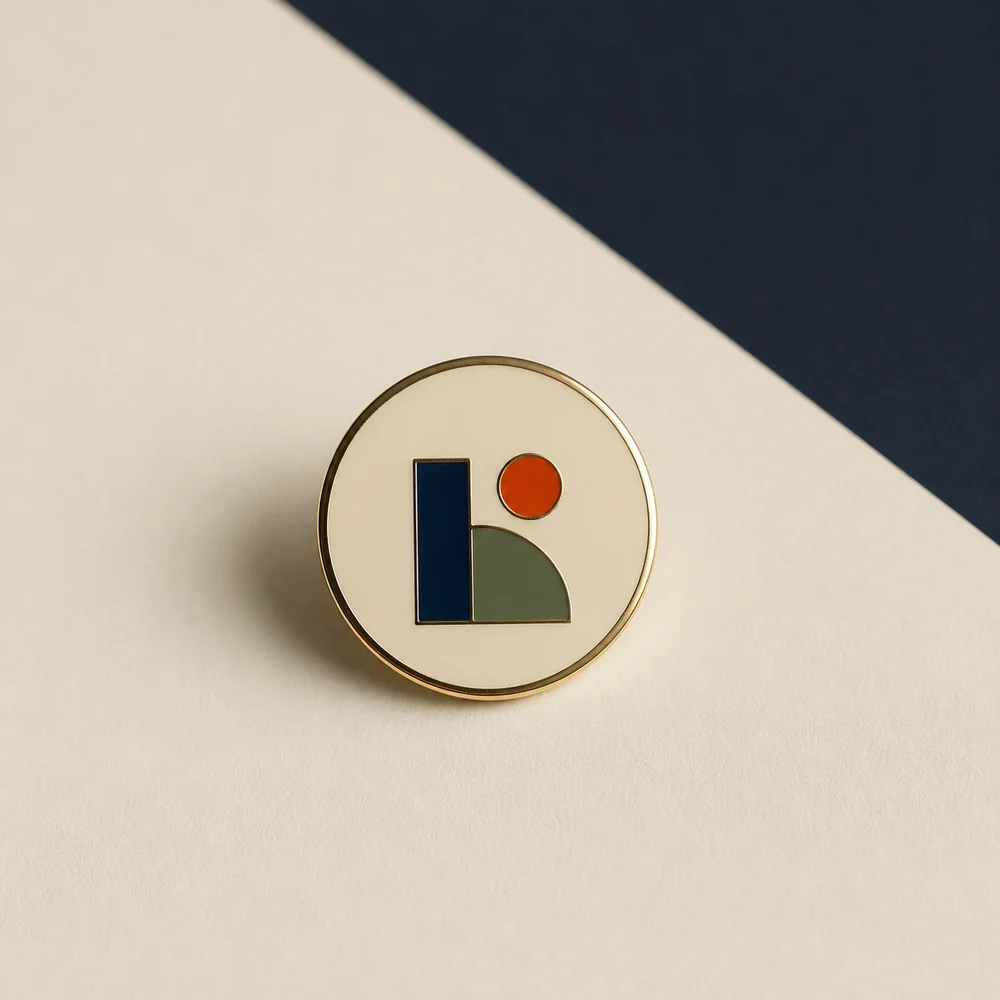 Badge Set — Metallo e smalto