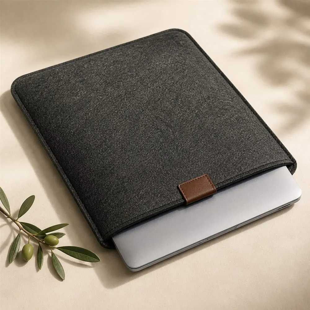 Laptop Sleeve — Neoprene o feltro riciclato