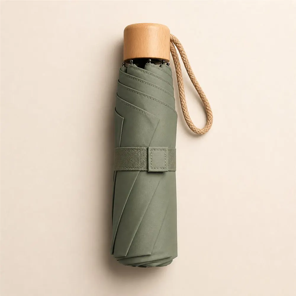 Recycled Umbrella — Telo in PET riciclato e struttura rinforzata